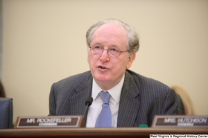 ["Senator John D. (Jay) Rockefeller chairs a Commerce Committee hearing titled \"Safeguarding Our Future: Building a Nationwide Network for First Responders.\""]%