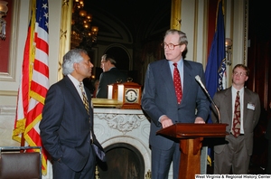 ["Senator John D. (Jay) Rockefeller attends an event in the Senate called Celebrating Telemedicine."]%
