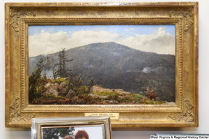 ["A painting of Cheat, Virginia in 1859 hangs in Senator Rockefeller's office."]%