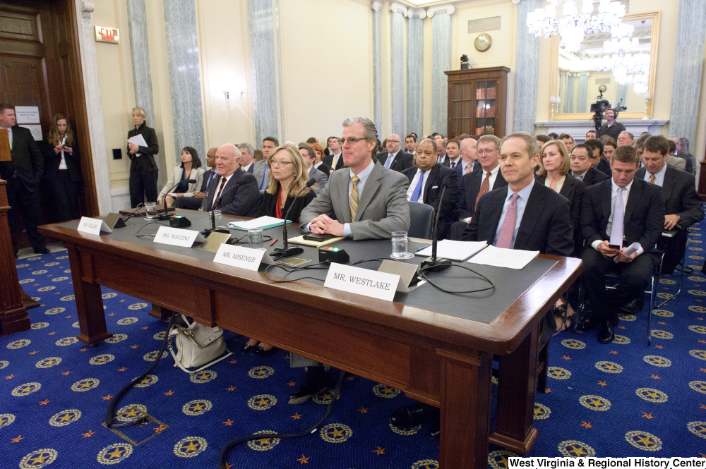 ["Four individuals testify before the Senate Commerce Committee."]%