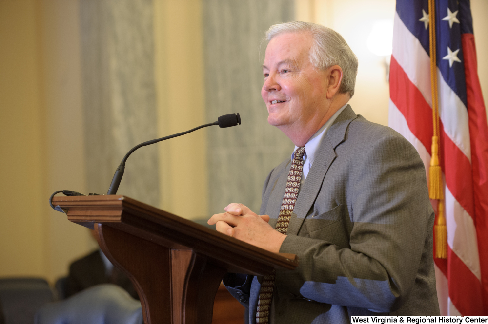 ["A man speaks at a Protecting Kids' Privacy Online event hosted by the Commerce Committee hearing."]%